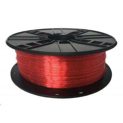 Gembird 3DP-PETG1.75-01-R, 3D filament, PETG, 1,75mm, 1000g, Czerwony (Red)
