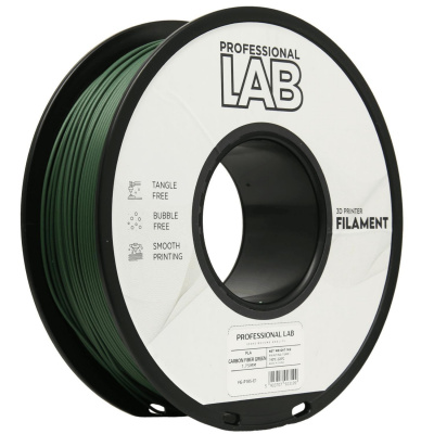 Professional Lab FG-P185-E1, 3D filament, PLA Carbon Fiber, 1,75mm, 1000g, Zielony (Green)