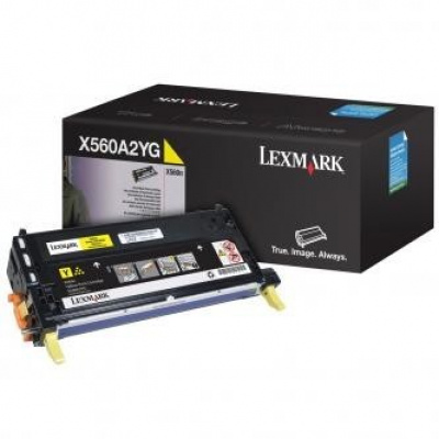 Lexmark X560A2YG żółty (yellow) toner oryginalny