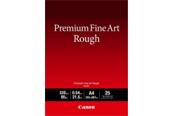 Canon Fine Art Rough 4562C001, 320 g/m2, A4, 25szt., matowy, atramentowy, biały, papier fotograficzny