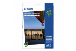 Epson S041332 Premium Semigloss Photo Paper, papier fotograficzny, półpołysk, biały, A4, 251 g/m2, 20 szt.