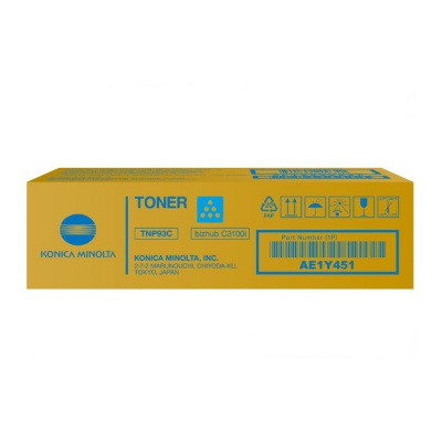 Konica Minolta TNP-92C AE1Y450 błękitny (cyan) toner oryginalny