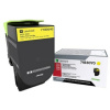 Lexmark 73B0040 żółty (yellow) toner oryginalny
