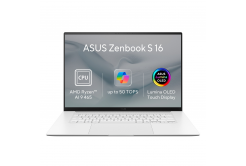 ASUS Zenbook S 16 OLED/UM5606GA-OLED528X/AI9-465/16"/2880x1800/T/32GB/1TB/AMD int/W11P/Biały/2R