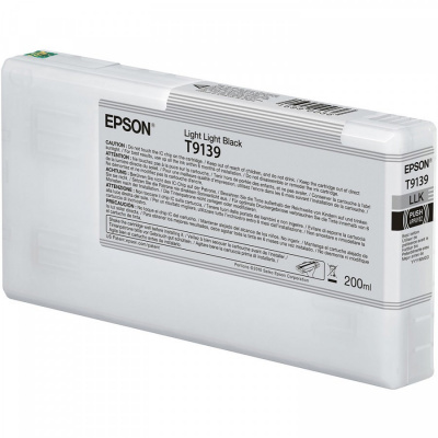 Epson T9139 jasno czarny (light light black) tusz oryginalna