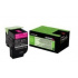 Lexmark 80C2HME purpurowy (magenta) toner oryginalny