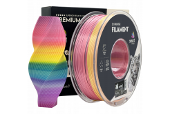 Smart Print FG-S109-E1, 3D filament, PLA Silk, Rainbow, 1kg, 1,75mm