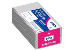 Epson GJIC5(M) C13S020565 dla ColorWorks, purpurowy (magenta) tusz oryginalna