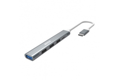 USB (3.0) hub 5-port, UH008, metalowa, Marvo