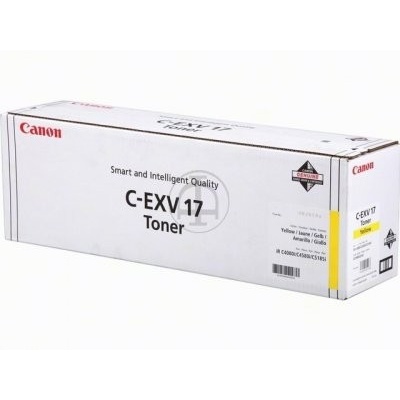 Canon C-EXV17 żółty (yellow) toner oryginalny