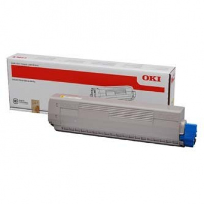 OKI 44844505 żółty (yellow) toner oryginalny