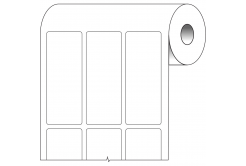 Brady BPT-625-499 / 217085, etykiety papierowe termiczne, 25.40 mm x 66.68 mm