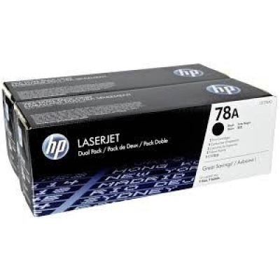 HP 78A CE278AD dvojbalení czarny (black) toner oryginalny