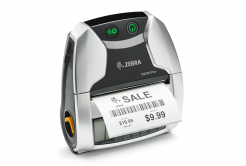Zebra ZQ320 Plus ZQ32-A0W13RE-00, mobilny drukarka etykiet, 8 dots/mm (203 dpi), linerless, USB-C, BT (BLE), Wi-Fi, NFC, kit (USB)