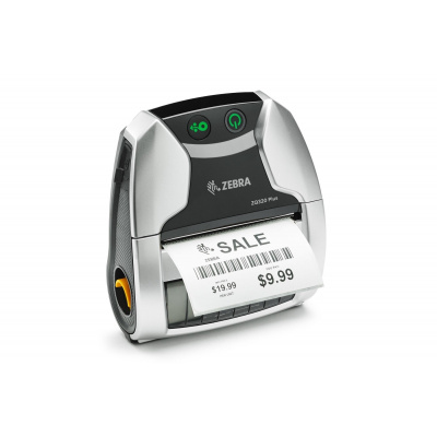 Zebra ZQ320 Plus ZQ32-A0W13RE-00, mobilny drukarka etykiet, 8 dots/mm (203 dpi), linerless, USB-C, BT (BLE), Wi-Fi, NFC, kit (USB)