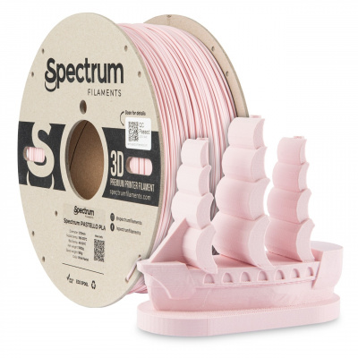 Spectrum 80709 3D filament, pastello PLA, 1,75mm, 1000g, Różowy (Pink Pastel)