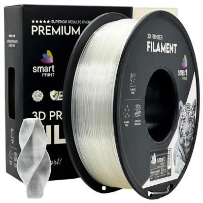 Smart Print FG-S20-E1, 3D filament, HS-PLA, 1,75mm, 1000g, Przezroczysty (Transparent)