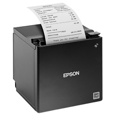 Epson TM-m30III C31CK50112, drukarka fiskalna, USB, USB-C, Ethernet, 8 dots/mm (203 dpi), cutter, black