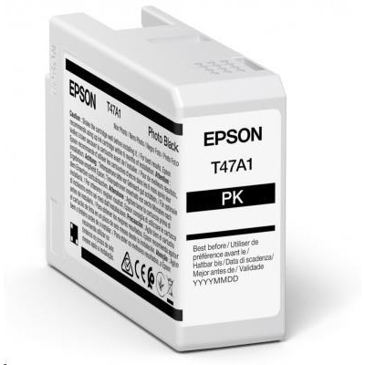 EPSON ink Singlepack Photo Black T47A1 UltraChrome Pro 10 ink 50ml