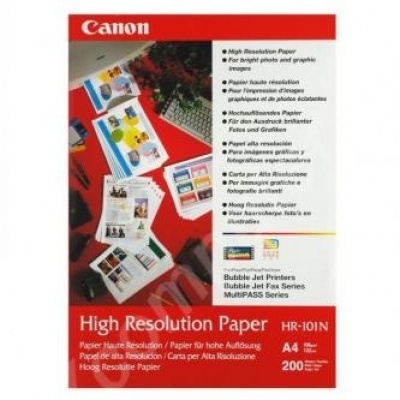 Canon HR-101 High Resolution Paper, papier fotograficzny, biały, A4, 106 g/m2, 200 szt.