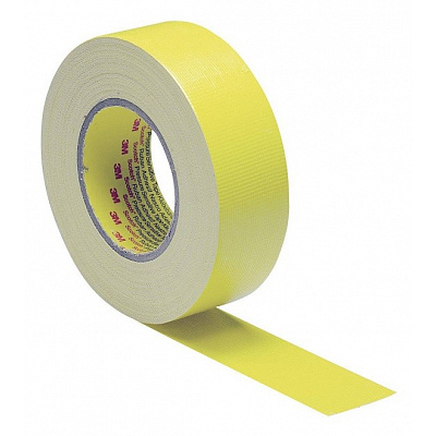3M 399 Taśma tekstylna do porowatych powierzchni, żółta, 44 mm x 50 m