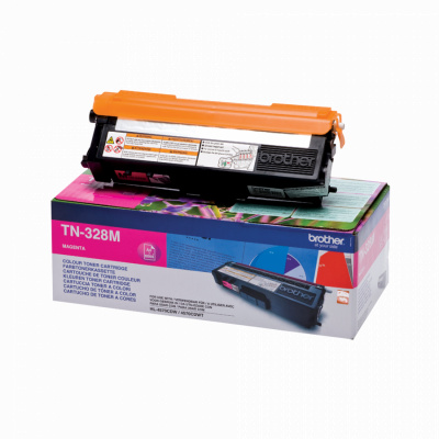 Brother TN328M purpurowy (magenta) toner oryginalny
