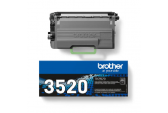 Brother TN-3520 czarny (black) toner oryginalny