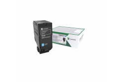 Lexmark 75B20C0 błękitny (cyan) toner oryginalny