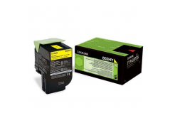Lexmark 80C2HY0 żółty (yellow) toner oryginalny