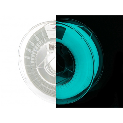 Spectrum 80537 3D filament, PET-G Glow in the Dark, 1,75mm, 1000g, Niebieski (Blue)