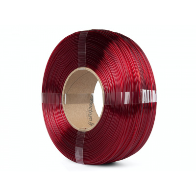 Spectrum 81367 Refill 3D filament, PET-G Premium, 1,75mm, 1000g, Przezroczysty czerwony (Transparent red)