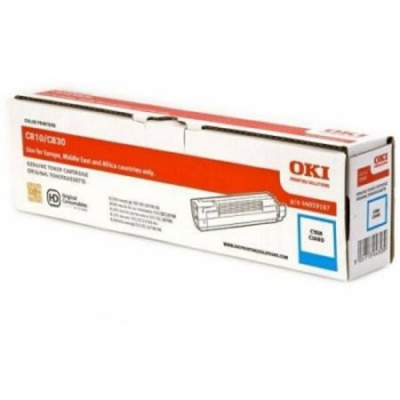 OKI 44059107 błękitny (cyan) toner oryginalny