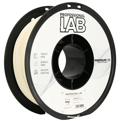 Professional Lab FG-P221-E1, filament 3D, PETG Matte, 1,75 mm, 1000 g, Beżowy (Beige)