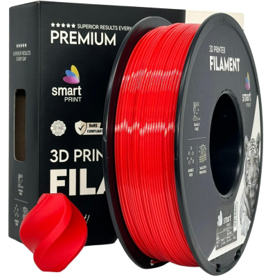 Smart Print FG-S15-E1, 3D filament, HS-PLA, 1,75mm, 1000g, Czerwony (Red)