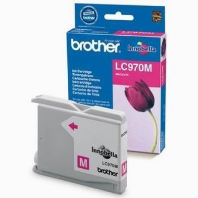 Brother LC-970M purpurowy (magenta) tusz oryginalna