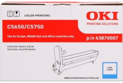 OKI 43870007 błękitny (cyan) bęben oryginalny