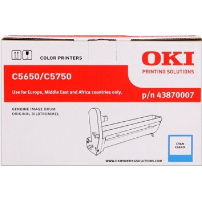 OKI 43870007 błękitny (cyan) bęben oryginalny