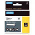 Dymo Rhino 18488, S0718100, 12mm x 3,5m czarny druk / biały podkład, taśma oryginalna