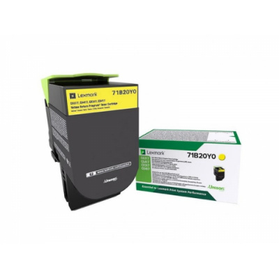 Lexmark 71B20Y0 żółty (yellow) toner oryginalny