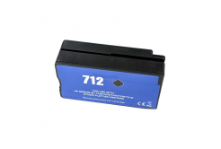 Tusz zamiennik dla HP 712 3ED71A czarny (black)