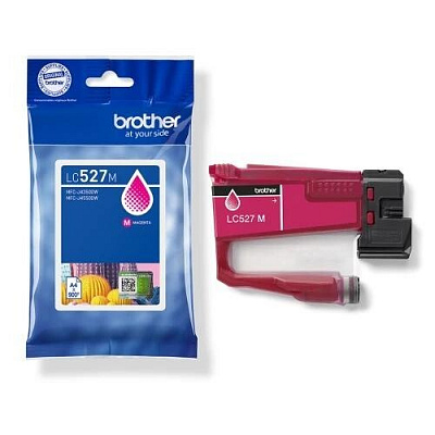 Brother LC-527M purpurowy (magenta) tusz oryginalna