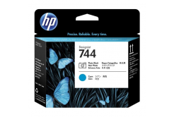 HP głowica drukująca oryginalna F9J86A, No.744, photo black/cyan, HP DesignJet Z5600, DesignJet HD Pro MFP