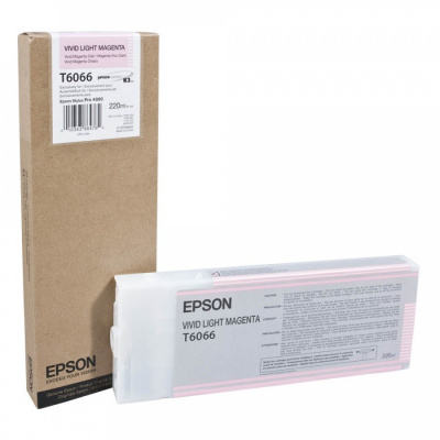 Epson T606600 jasno purpurowy (light vivid magenta) tusz oryginalna