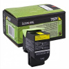 Lexmark 70C20YE żółty (yellow) toner oryginalny