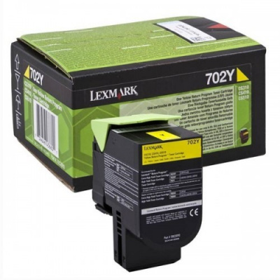 Lexmark 70C20YE żółty (yellow) toner oryginalny