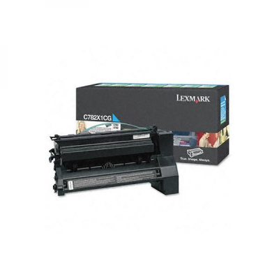 Lexmark C782X1CG błękitny (cyan) toner oryginalny