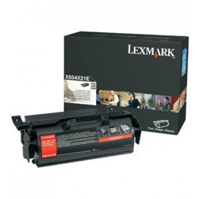 Lexmark X654H21E czarny (black) toner oryginalny