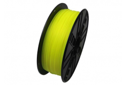 GEMBIRD Tisková struna (filament) PLA, 1,75mm, 1kg, fluorescentní, żółty