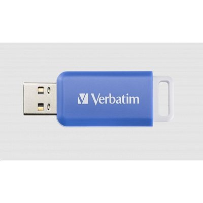 VERBATIM Flash Disk 64GB DataBar USB 2.0 Drive, niebieska