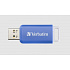 VERBATIM Flash Disk 64GB DataBar USB 2.0 Drive, niebieska